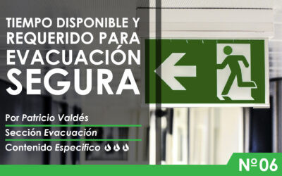 Tiempo Disponible y Requerido para Evacuación Segura